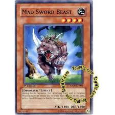 YuGiOh Retro Pack 2 Single Card Common Mad Sword Beast RP02 ...