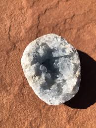 Blue CELESTITE*CELESTINE Crystals*madagascar*2 1/2 Inches X ...