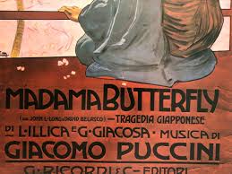 MADAMA BUTTERFLY,GIACOMO PUCCINI,RARE 1990's ART PRINT | eBay