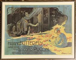 Sold at Auction: Madame Butterfly Giacomo Puccini Print