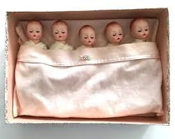 Vintage Madame Alexander Fisher Quints Vinyl in Original ...