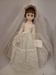 Vintage Madame Alexander Elise Bride Doll Blonde Blue Eyes Auburn Hair 17" | eBay