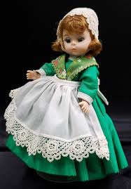 Vintage Madame Alexander Ireland Doll IOB on Stand for March ...