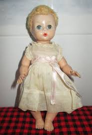 1956 Mme. BAMBOLA ALESSANDER 8" PICCOLO GENIO e OUTFIT COMPLETO CON ETICHETTA OR