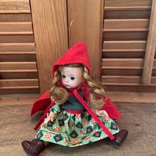 Vintage Madame Alexander Doll Little Red Riding Hood 382 - Etsy