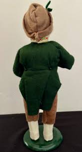 GINGERBREAD BOY HOLDING GINGERBREAD VINTAGE BYERS CHOICE LTD