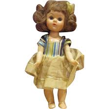 Ginny friend doll 1950 walker in original dress 8" PAM Virga ...