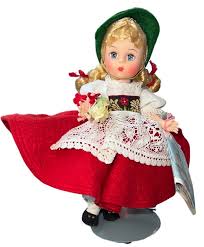 Madame Alexander Doll Switzerland in Original Tagged Dress Hat Outfit Box | eBay