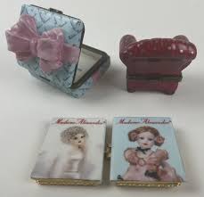 MADAME ALEXANDER TRINKET BOXES, THREE NICE ONES | eBay