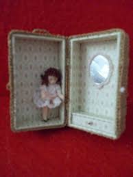 Dollhouse Artisan 1:12 scale Doll in Handmade Case | eBay