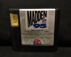 Madden NFL 95 Sega Genesis - Etsy