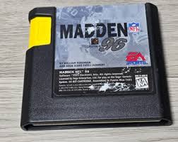 1995 Sega Genesis Madden 96 NFL EA Sports - Etsy