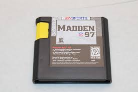 Madden NFL 97 Sega Genesis EA Sports - game cartridge only ...