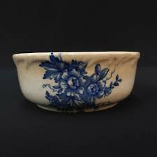 Bowl Cobalt Flow Blue Cream Maddocks Lamberton Works Royal ...