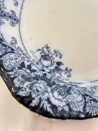 Antique Flow Blue Platter – Arrow&Branch Home