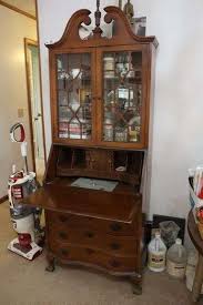 Antique Secretary Desk - Contents Included - Matthews ...