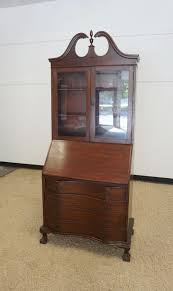 Sold at Auction: MAHOGANY SECRETARY DESK