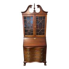 Maddox of Jamestown Vintage Mahogany Secretary Desk - Circa ...