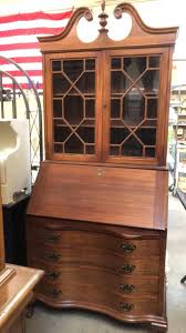 Lot - Antique Maddox Table mahogany Secretary Desk
