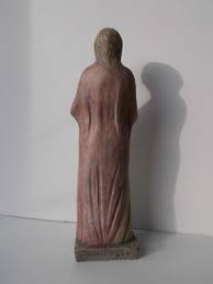 Statue of St. Agatha - art studio Oombergen of pilgrimage marked | eBay