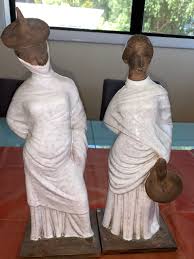 1940s Terra Cotta Tanagra Statues Made in Italy - Etsy