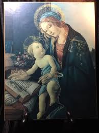Sandro Botticelli The Madonna of the Book Giclee Print-Museum Laminate Masonite | eBay