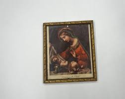 Virgin With Child, Small Print and Frame - Etsy