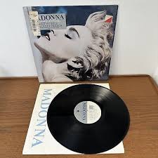 Original MADONNA True Blue 1986 Sire Records Poster Shrink Hype Glossy Cover | eBay Australia