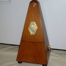 Antique Wood Metronome de Maelzel by Seth Thomas Clocks in No | Reverb