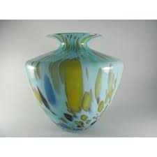 Large Mouth Blown Cased Art Glass Florence Tuscany Italy ...