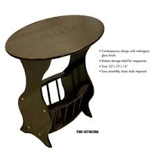 Mahogany Finish Magazine Table UF1052(UTD) - Loft Bed, Bunk Bed & Commercial Bed More Than a Furniture Store