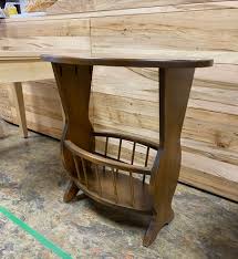 Oval Magazine Table – LakeCity Works