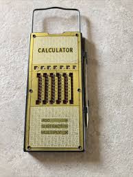 vintage kingson magic brain pocket calculator with stylus ...