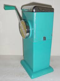 VINTAGE USA ICE CRUSHER MACHINE BEAUTIFUL DESIG NICE-O-MATIC ...
