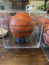Michael Jordan, Magic Johnson, and Larry Bird Autographed ...