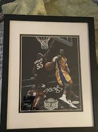 Limited Edition Kobe Bryant autographed photo. 177/208 and ...