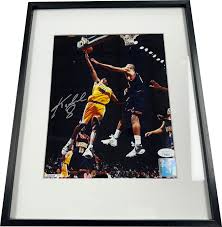 Kobe Bryant Autographed 8x10 Framed Photo - JSA COA ...
