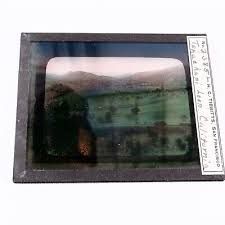 Set of 6 Magic Lantern Color Glass Slides of Landscapes 3 1 ...
