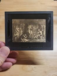 Vintage Magic Lantern Slide-Christ Healing Sick-Painting By Washington Allston | eBay