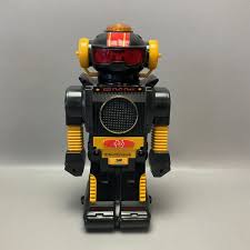 VINTAGE JOHN ROBOT BATTERY OPERATED TOY 80s IN ORIGINAL BOX ...