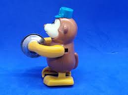TOMY Vintage NOT SO GRAND BAND Wind Up Toy Monkey With ...