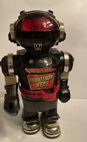 Vintage Toy Robot Robotron RT-2 Code 2003 AT-2-X 14 ...