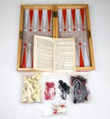 Vintage Travel Magnetic Chess, Checker, Backgammon Game ...