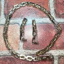 New Eddie Borgo Supra Chain Link Necklace and... | Depop