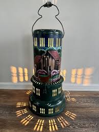 Vintage Perfection Oil kerosene Heater Handpainted Night ...