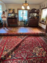 Heavy 10'8" x 16'4" rug moving solution