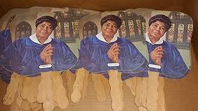 Vintage Mahalia Jackson Church Fans 50pcs