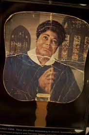 Mahalia Jackson church fan