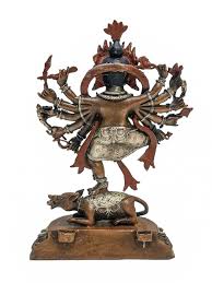 Handcrafted Copper Ganesh Statue: Chocolate Oxidized Hindu ...