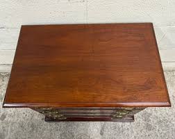 Vintage American Drew Chippendale Style Cherry Bedside Chest Nightstand - Etsy